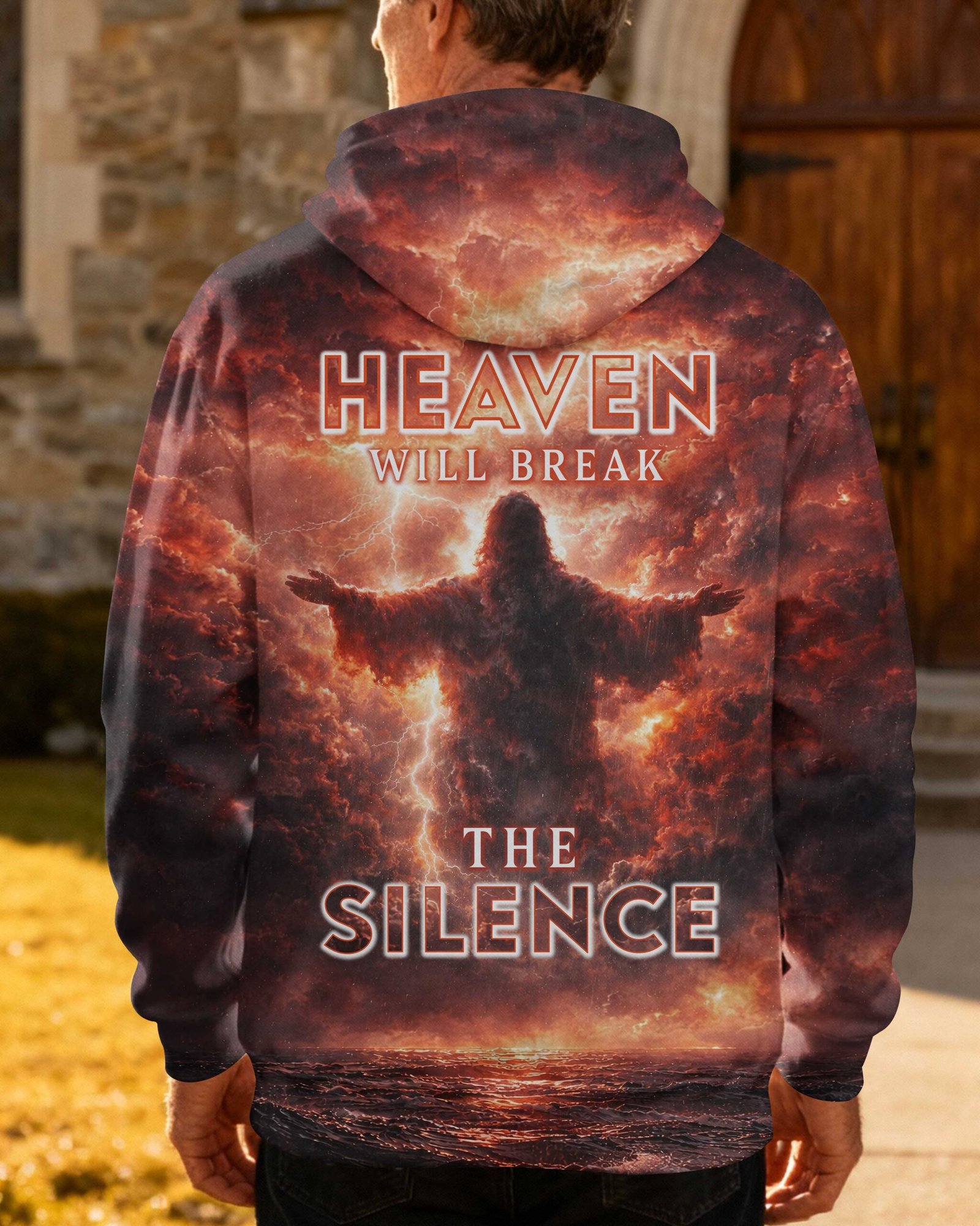 Heaven Will Break The Silence Hoodie - Image 2